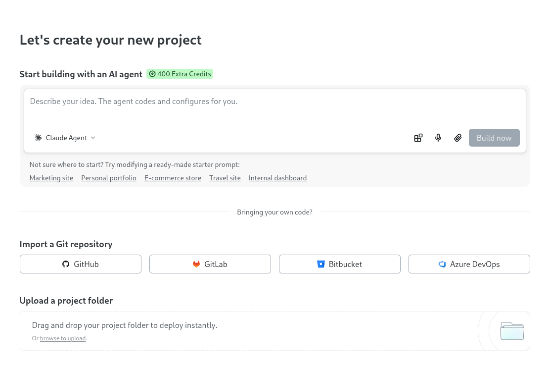 Import from GitHub Repository
