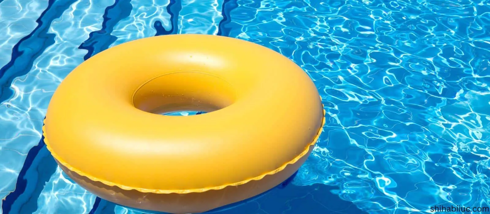 A floating element on water