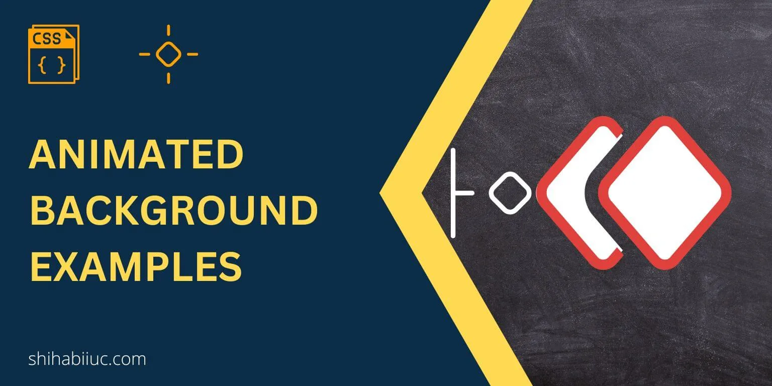 Animated background examples