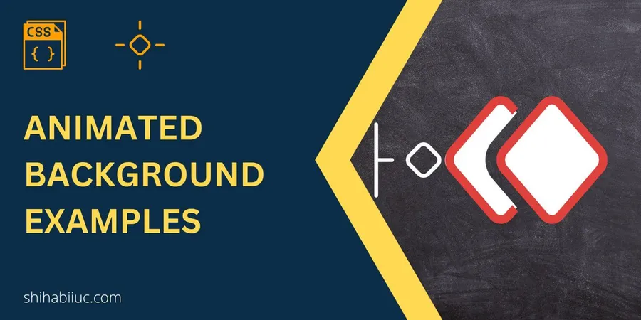 Animated background examples