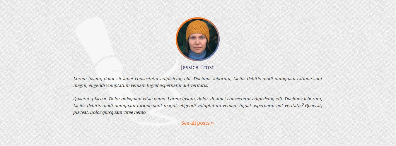 Author Bio
