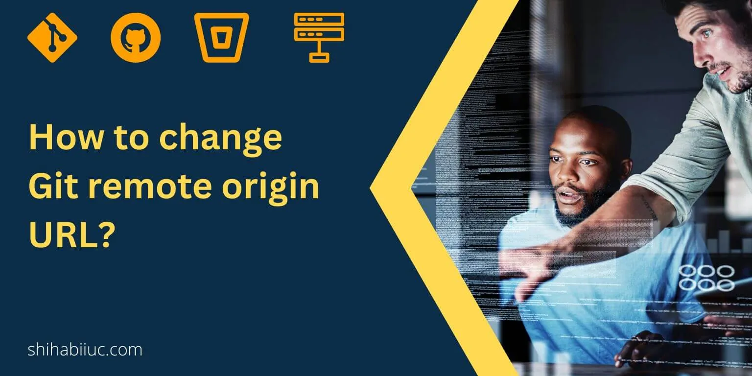 How to change Git remote origin URL?