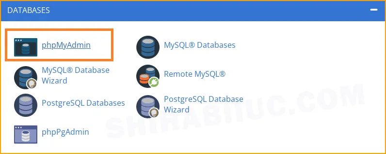 phpMyAdmin