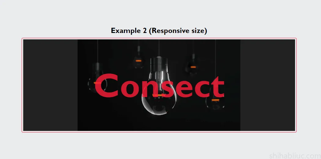 Responsive background image