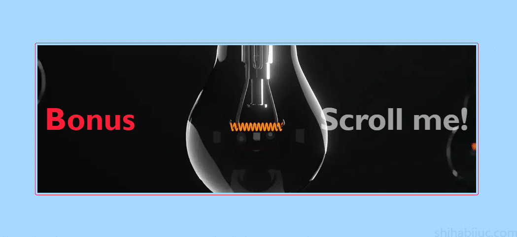 Fixed background image