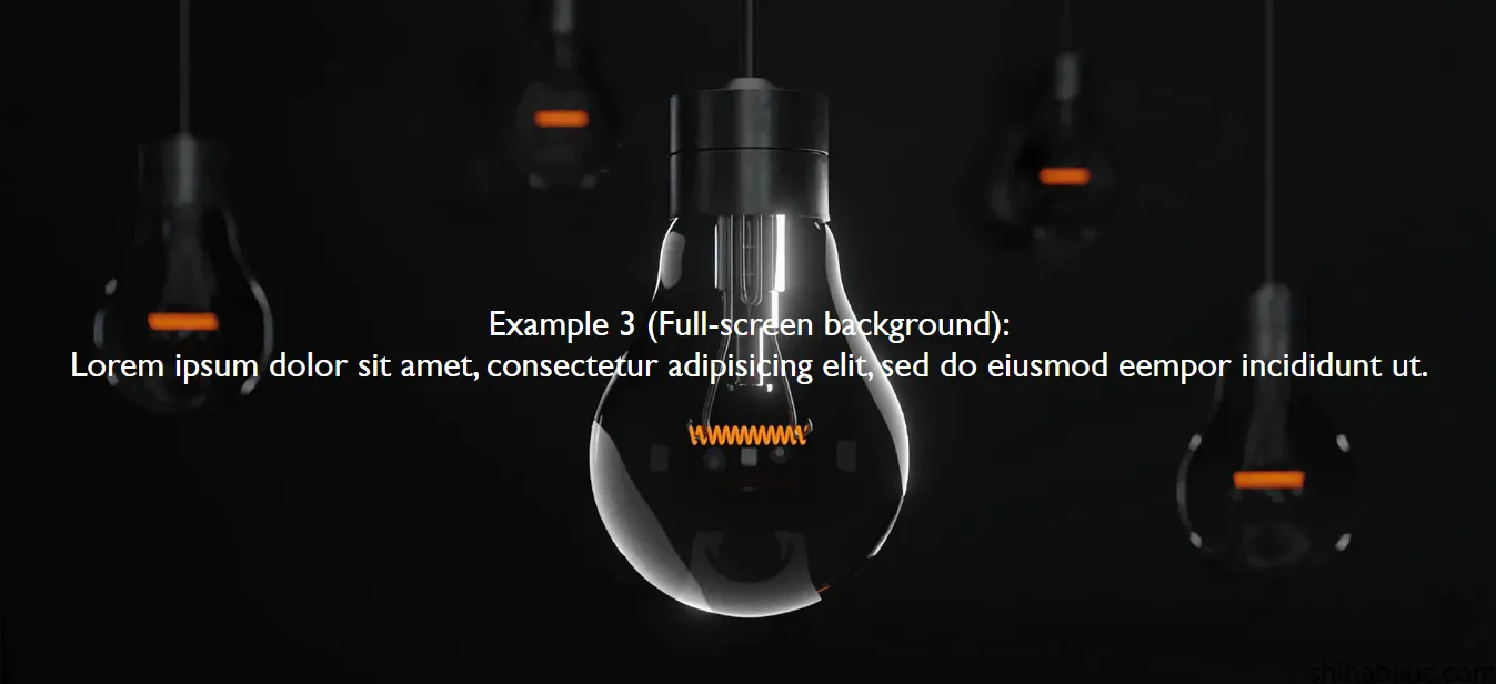 full-screen background image
