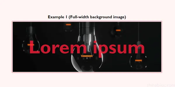 Background image size (full-width, responsive, full-screen, etc)