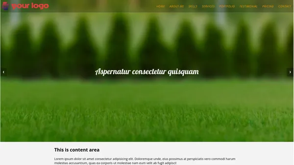 Full-screen slider using HTML, CSS & JS (template included)