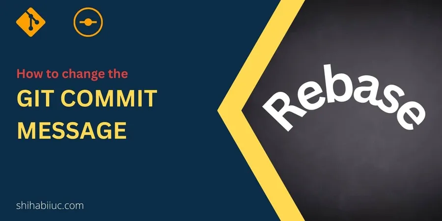 How to change git commit message