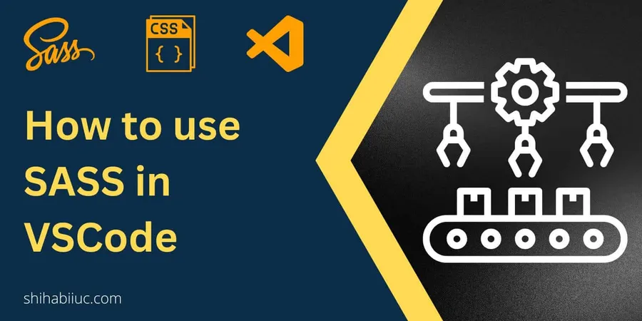 How to use SASS in VSCode