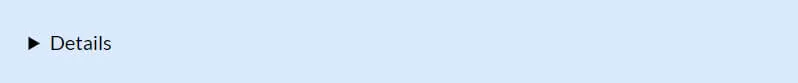 HTML accordion created using details tag and without having a summary tag