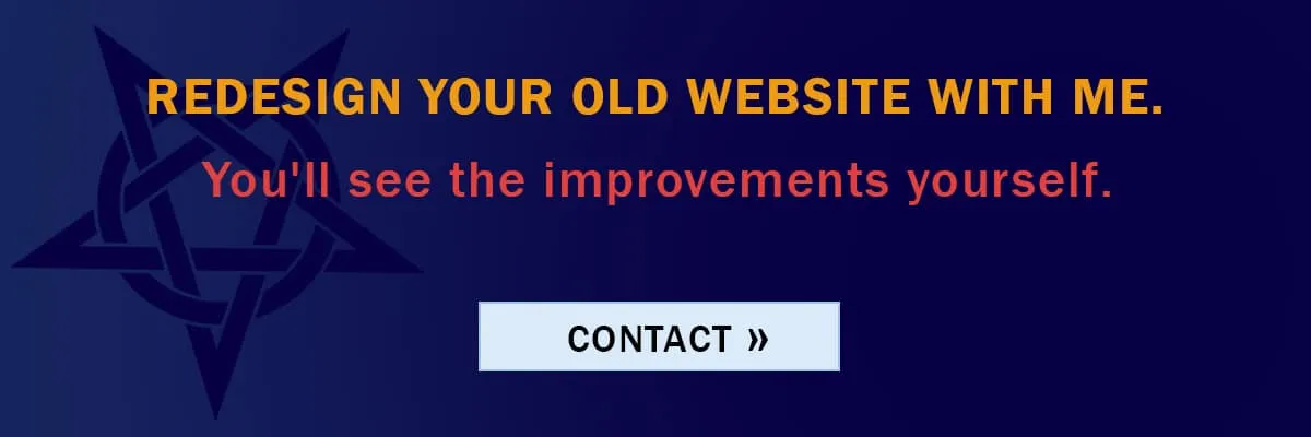 Redesign old website