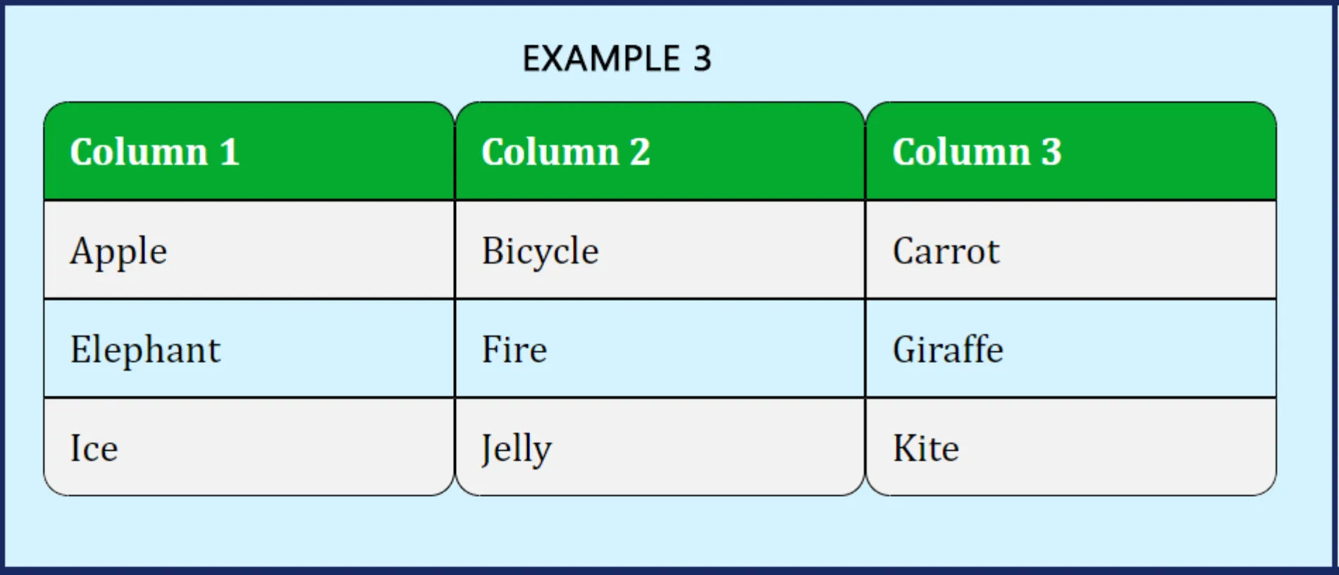 Example three preview