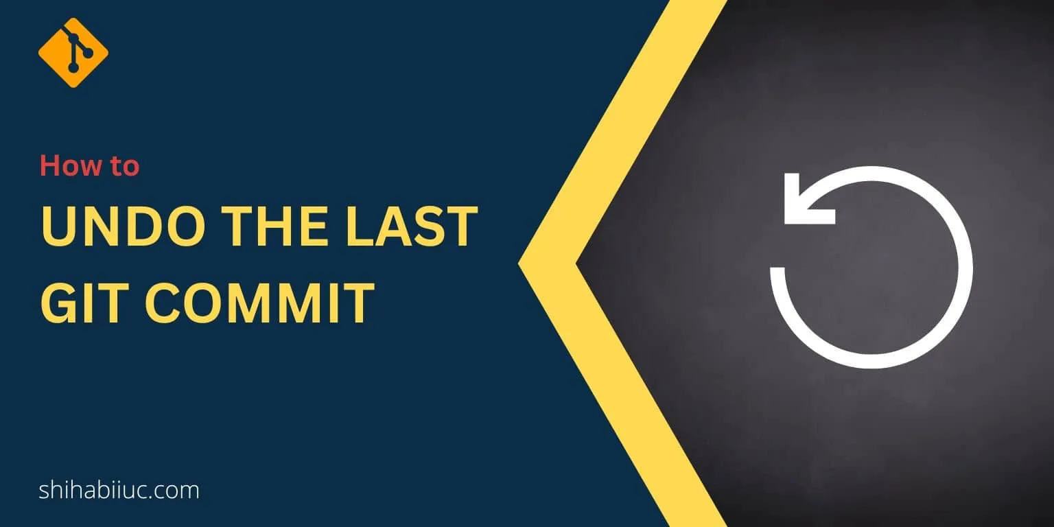 How to undo the last git commit