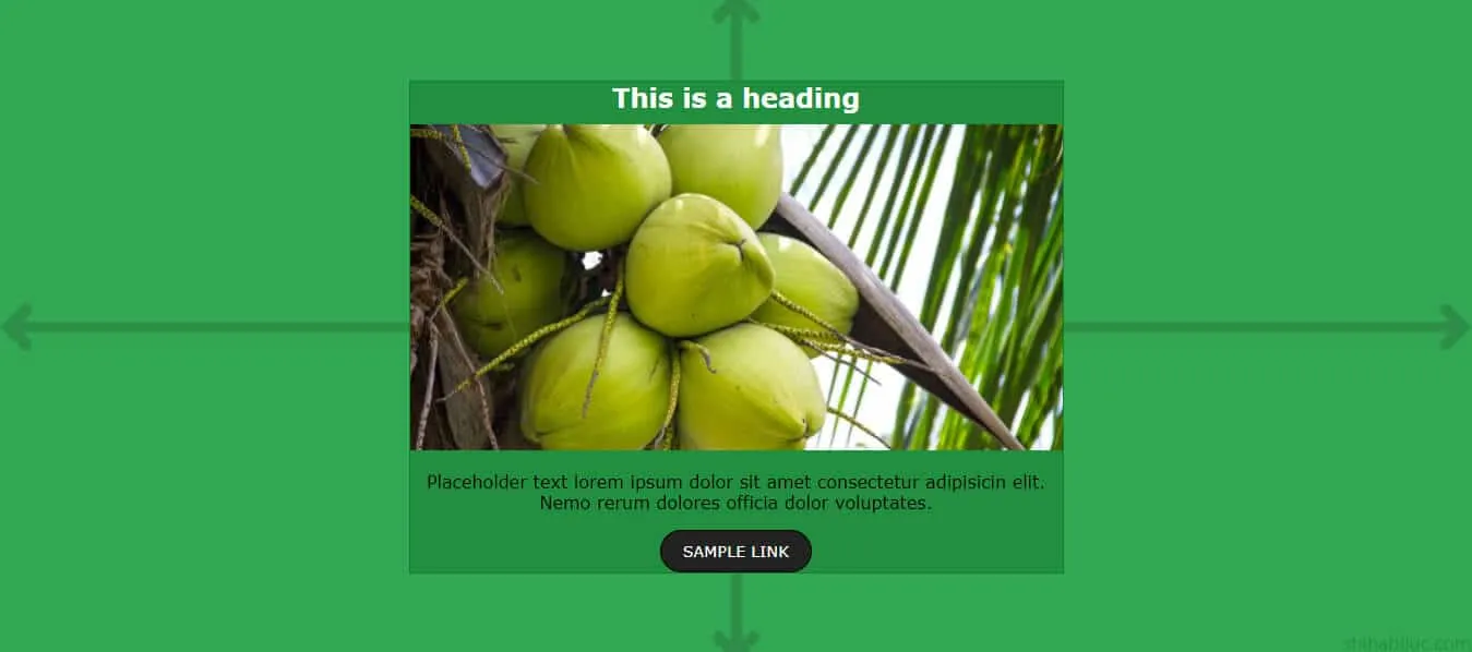 Vertically and horizontally center align elements using CSS Flexbox