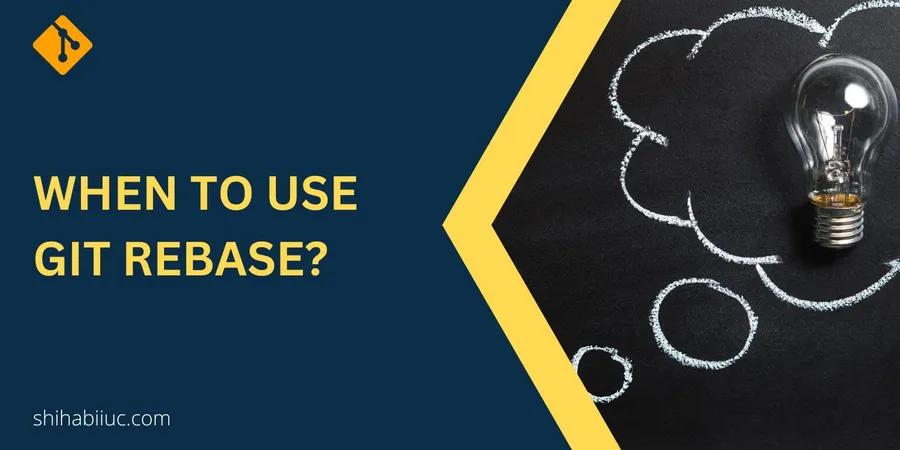 When to use git rebase