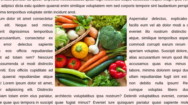 How to wrap text around an image in HTML?