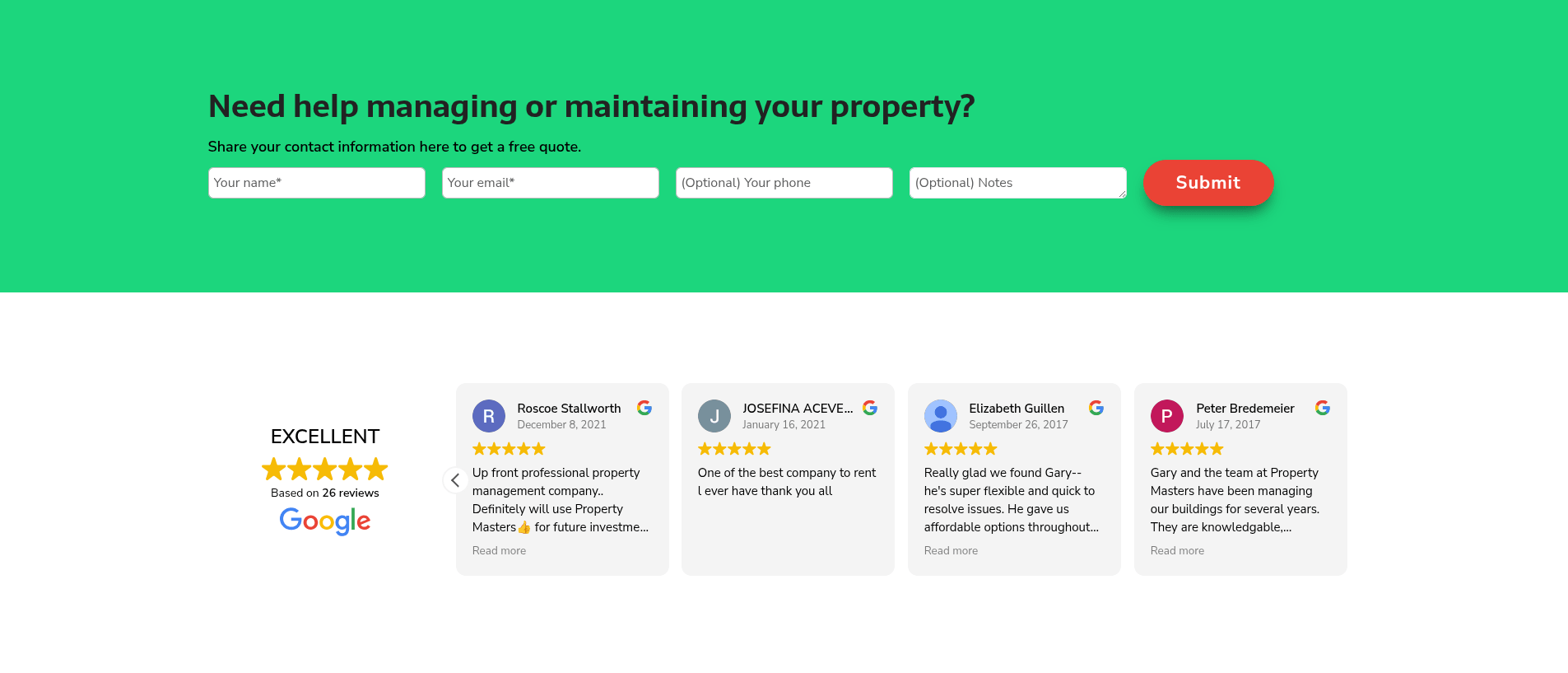 My Property Master screenshot 2