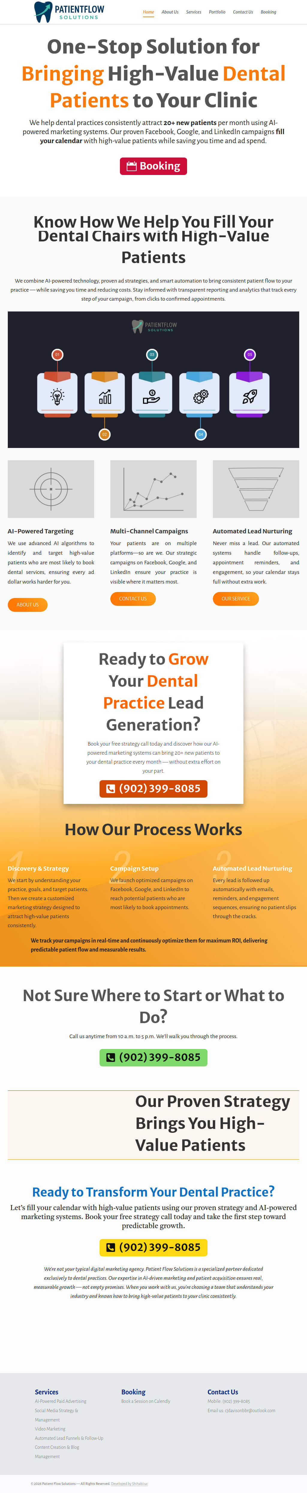 Patient Flow Solutions — Homepage